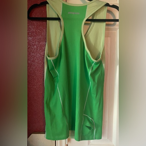 Womens Patagonia Draft Performance Tank Top Green/Medium - Picture 2 of 7